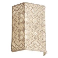 Designer suédois, applique murale, tissu, Suède, années 1960