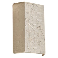 Designer suédois, applique murale, tissu, Suède, années 1960