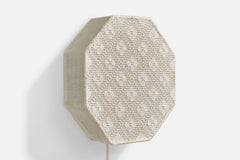 Swedish Designer, Wall Light, Fabric, Sweden, 1960s
