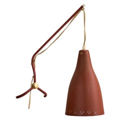 Designer suédois, applique murale, métal, laiton, Suède, années 1950