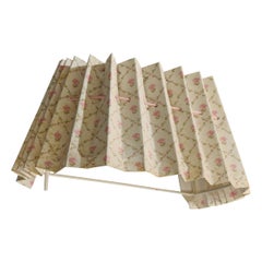 Swedish Designer, Wall Light, Paper, Metal, Sweden, 1960s