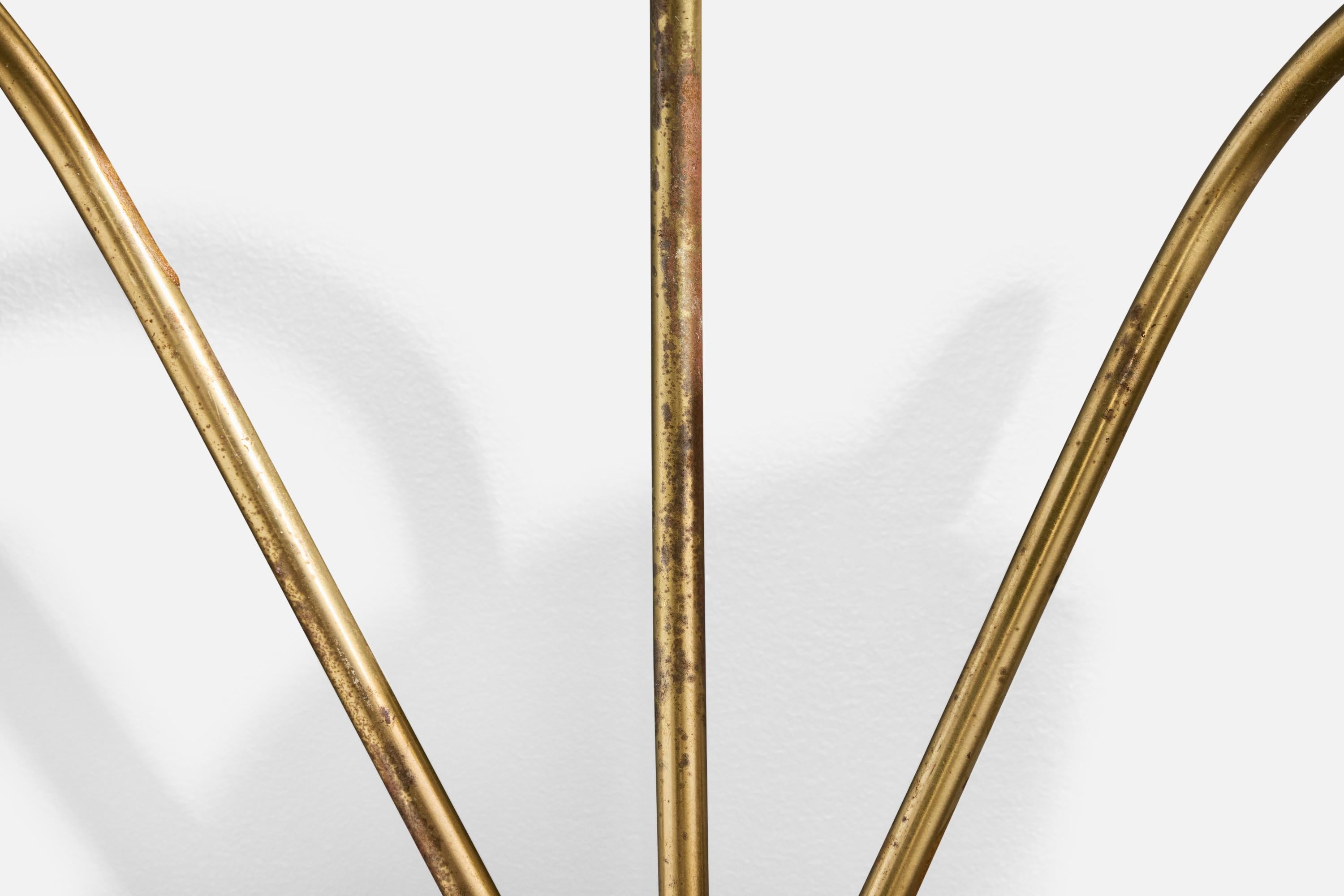 Design/One, Lights, laiton, verre, Suède, années 1950 en vente 1