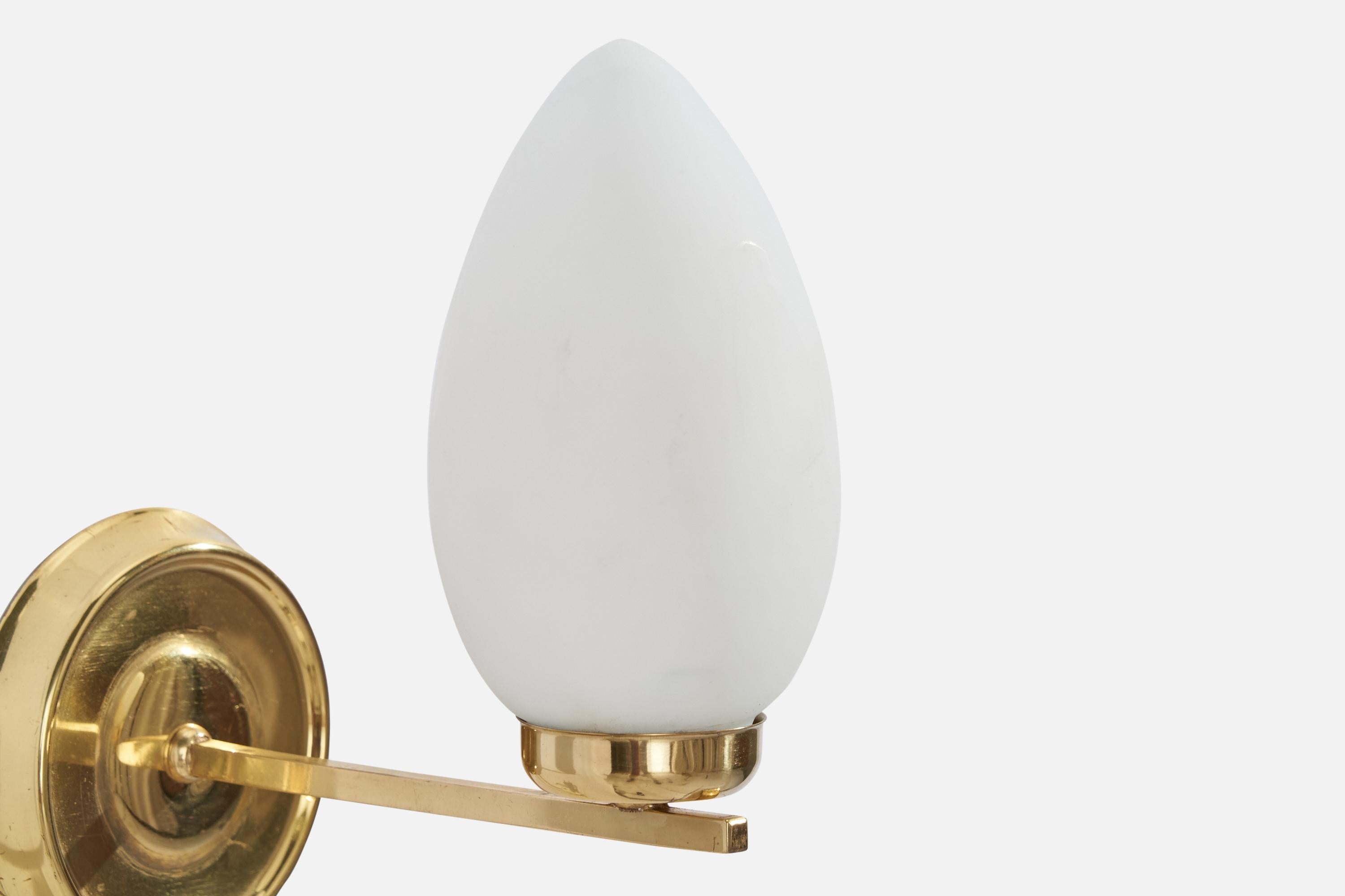 Design/One, Lights, laiton, verre, Suède, années 1970 en vente 1