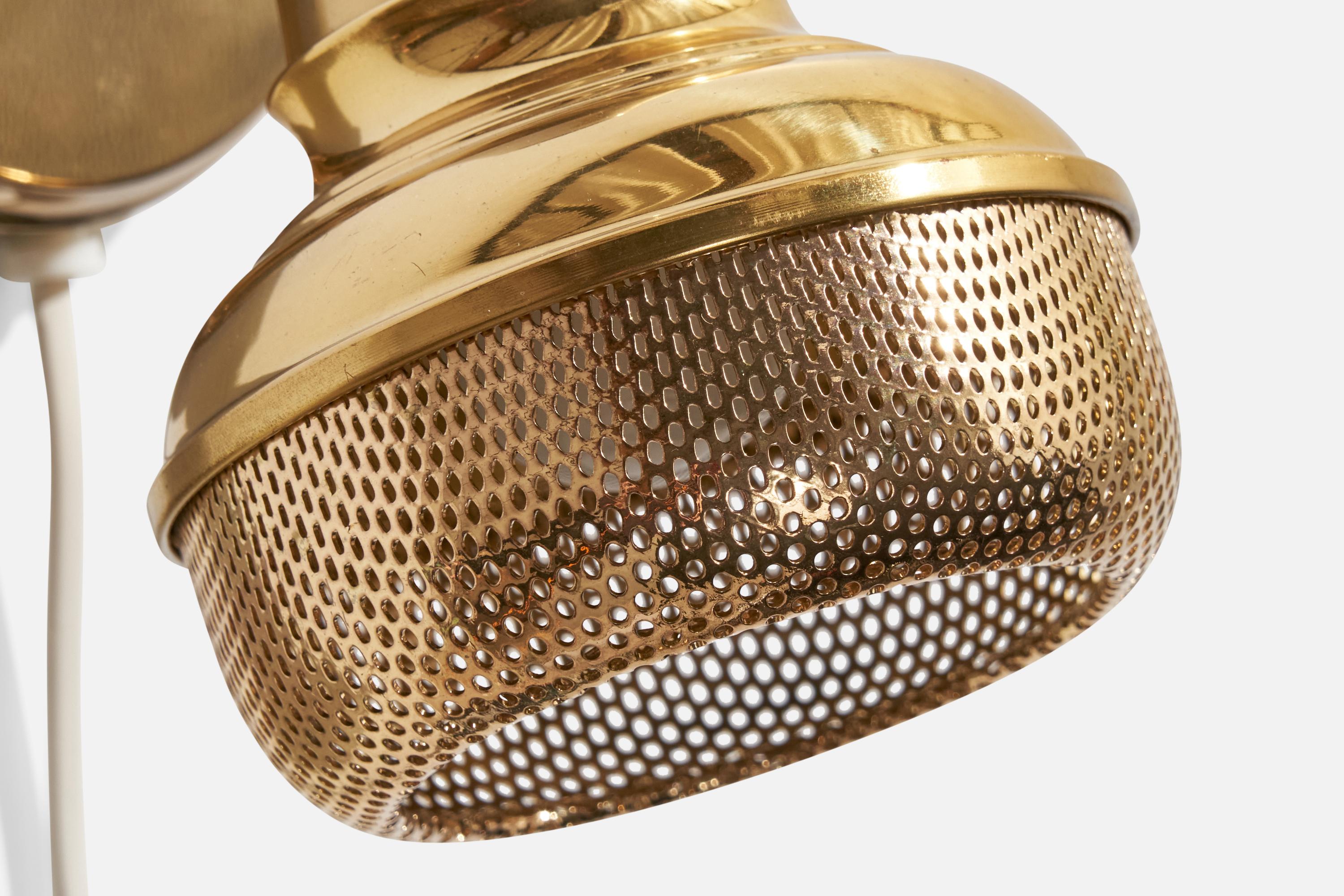 Design/One Lights, laiton, Suède, années 1980 en vente 3