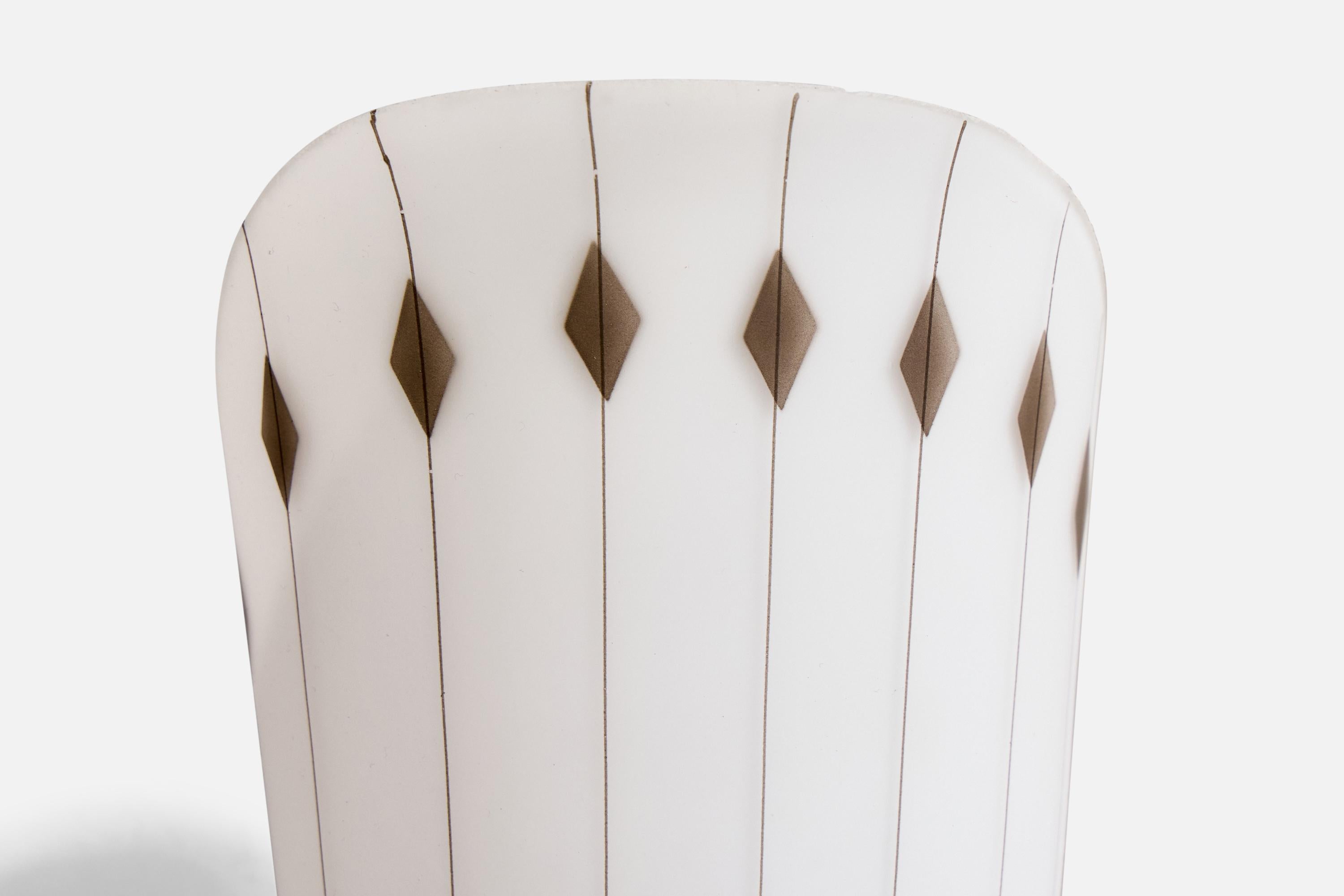 Swedish Designer, Wall Lights, Brass, Teak, Glass, Sweden, 1950s For Sale 6