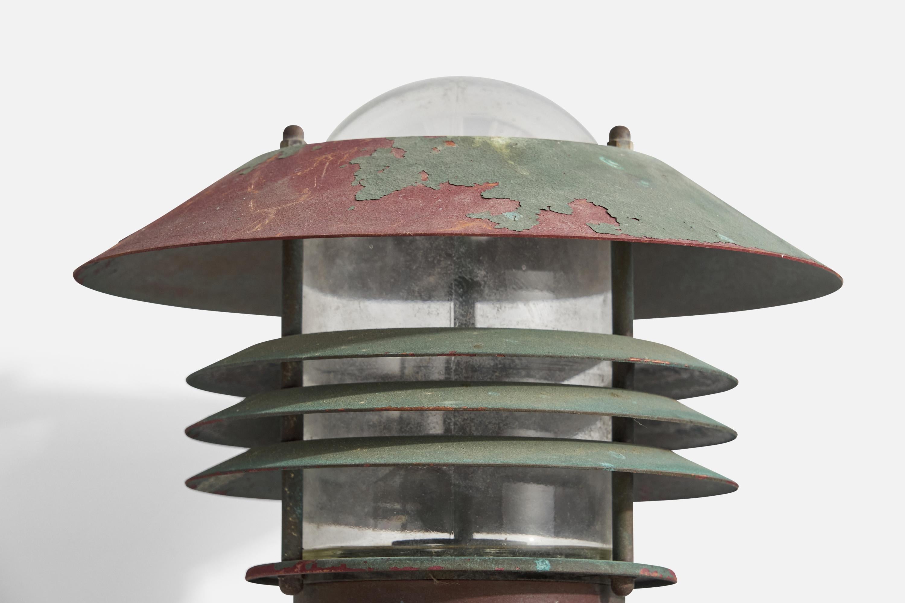Design/One, Lights, cuivre, verre, Suède, années 1970 en vente 3