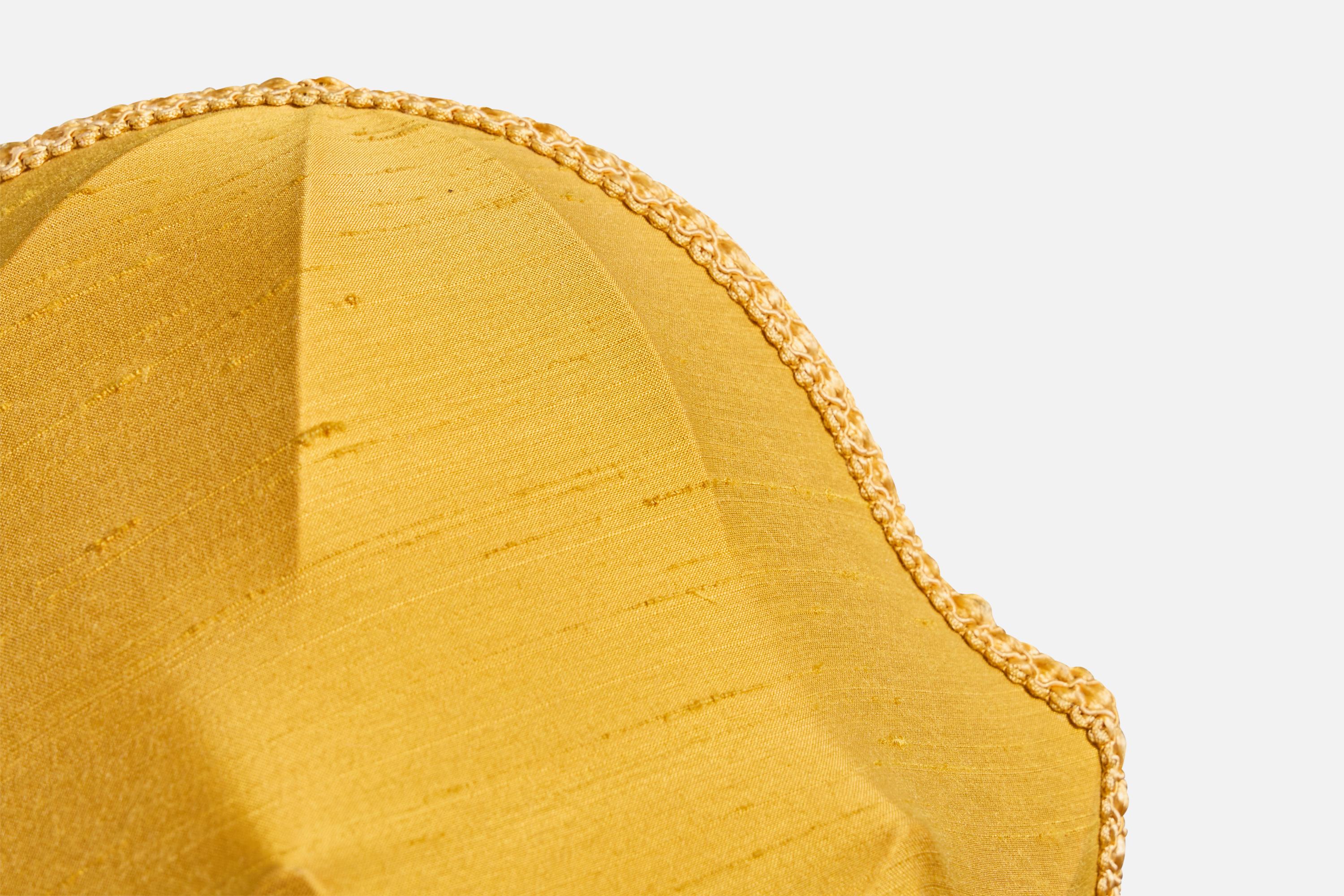 Diseñador sueco, apliques de pared, tela, Suecia, década de 1950 en venta 1