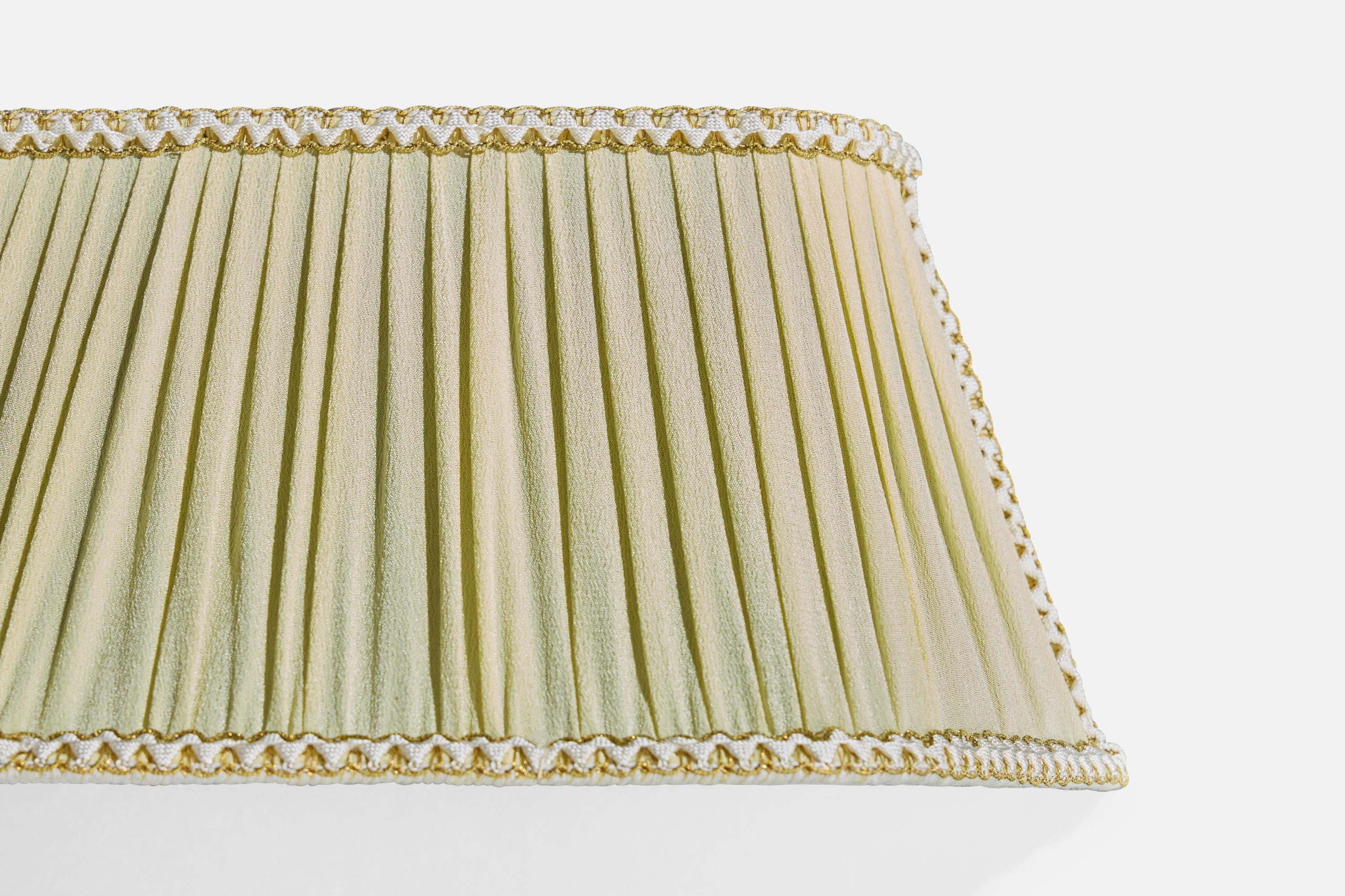 Diseñador sueco, apliques de pared, tela, Suecia, década de 1950 en venta 1