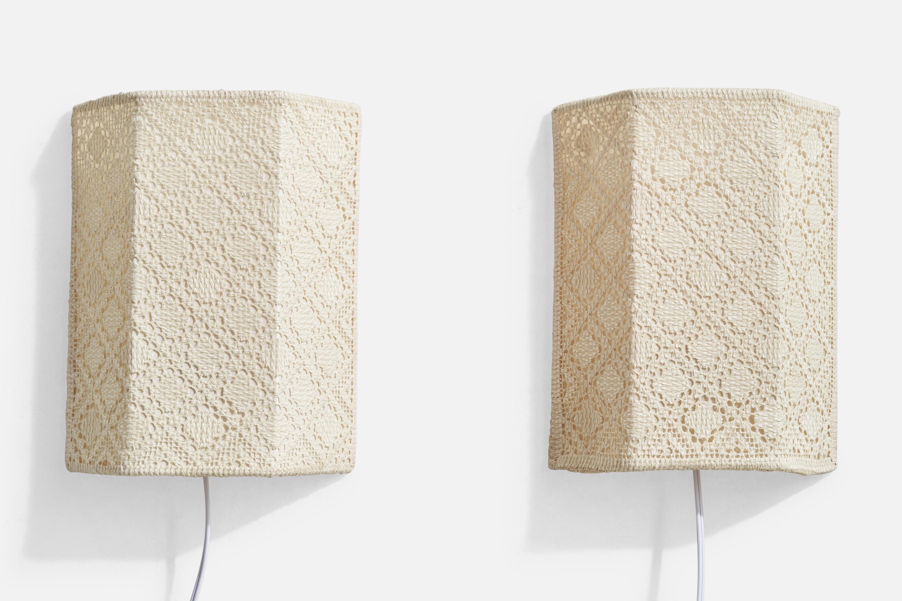 Suédois Designer suédois, Design-Light, tissu, Suède, années 1960 en vente