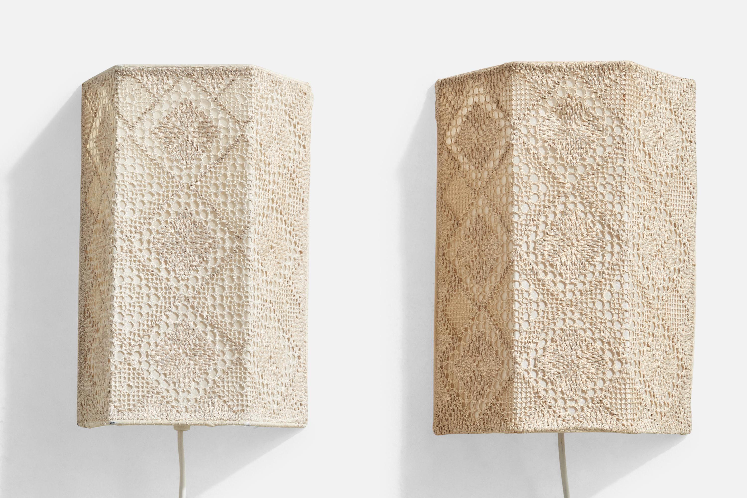 Suédois Designer suédois, Design-Light, tissu, Suède, années 1960 en vente