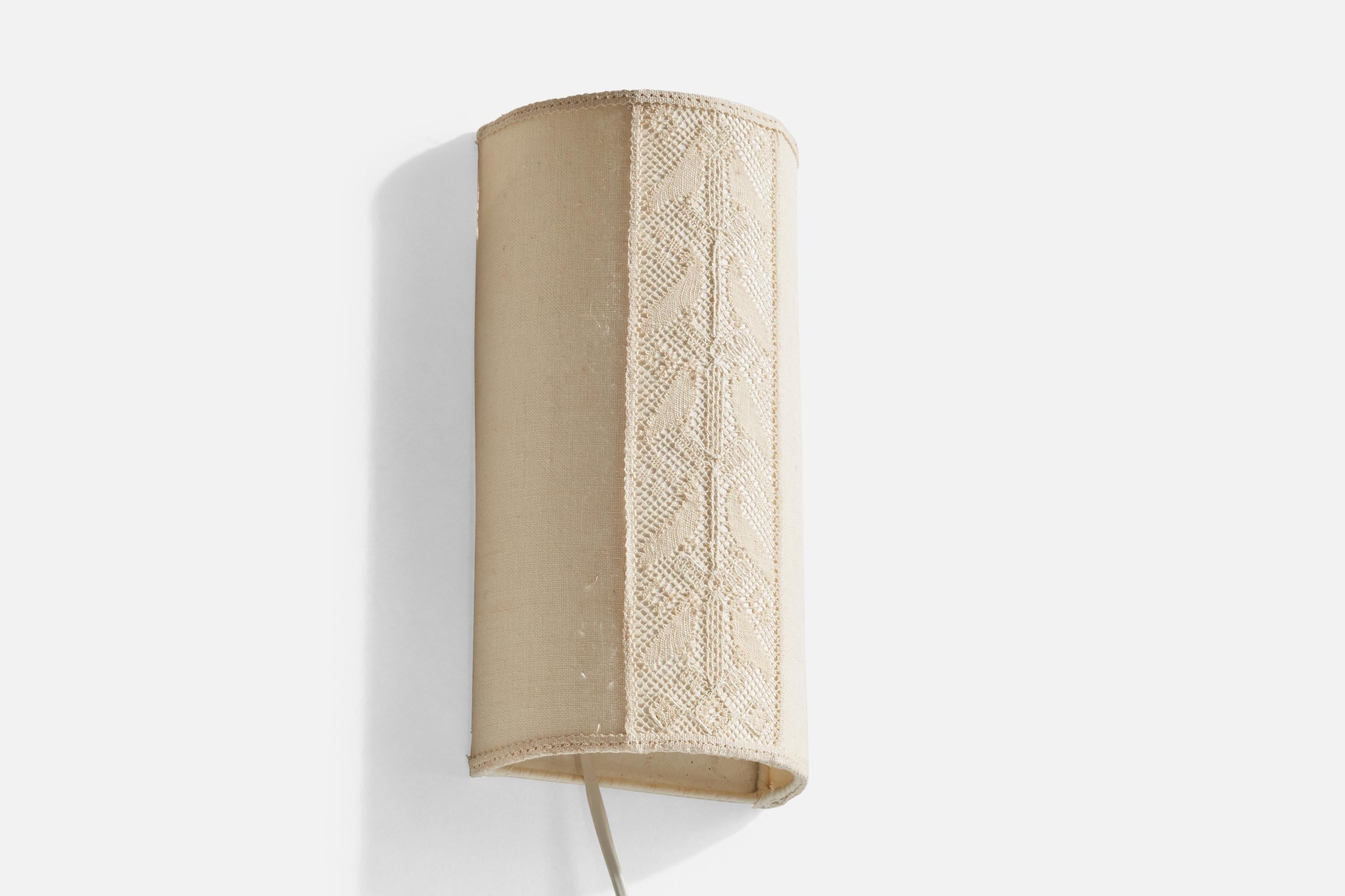 Designer suédois, Design-Light, tissu, Suède, années 1960 Bon état - En vente à High Point, NC