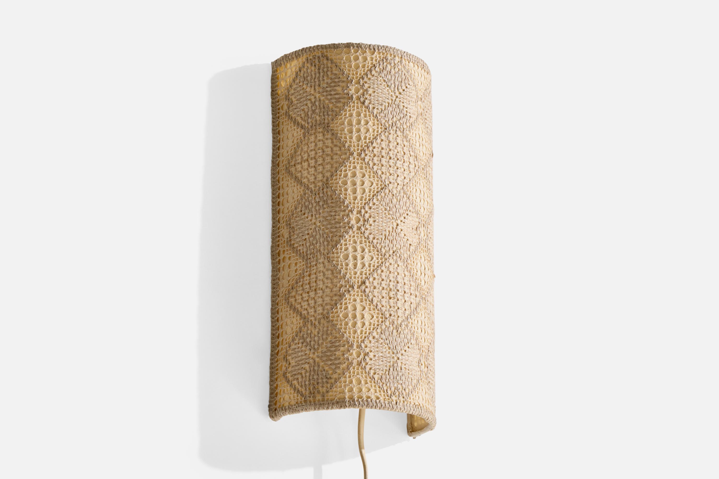 Suédois Designer suédois, Design-Light, tissu, Suède, années 1960 en vente