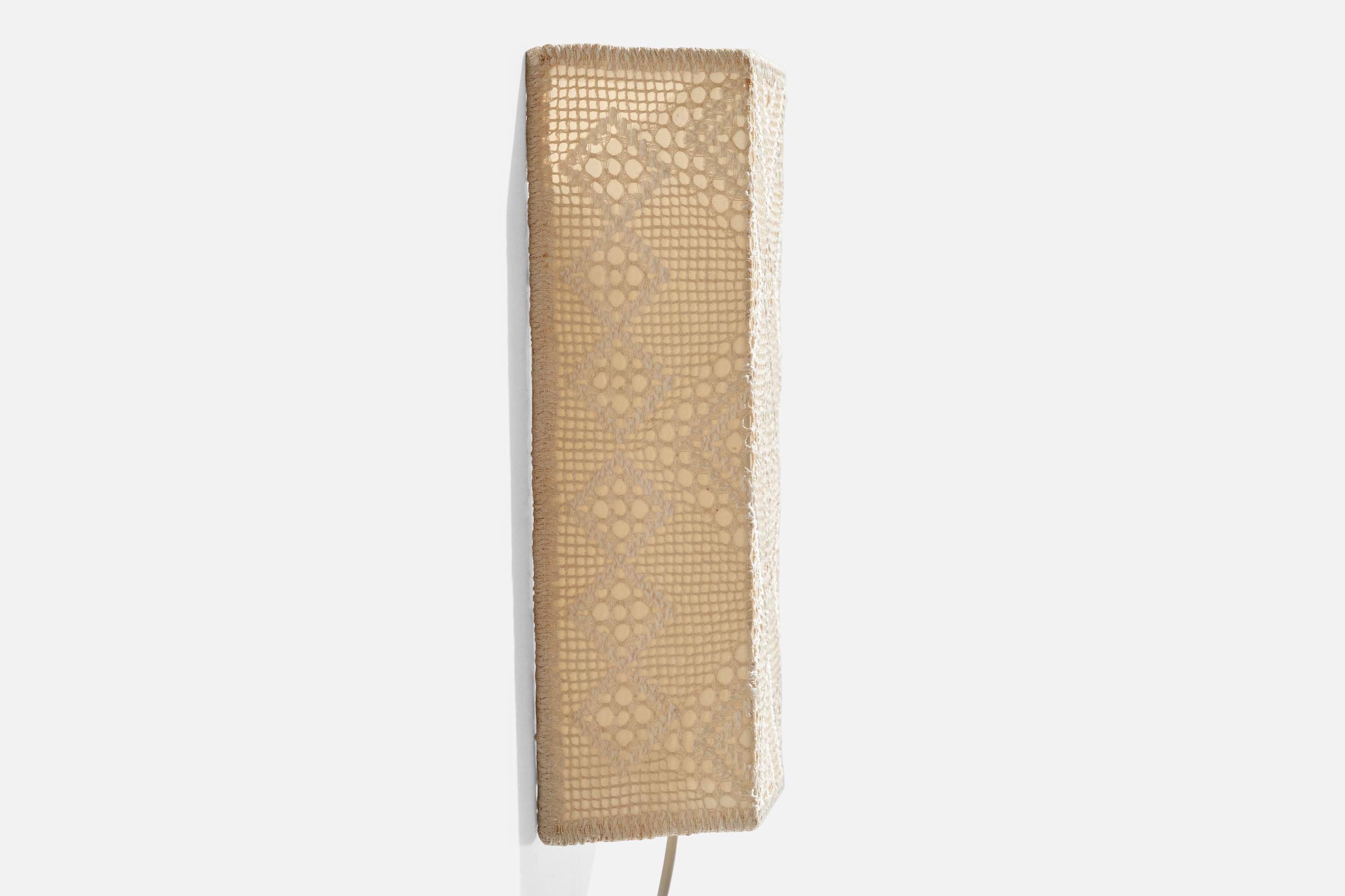 Milieu du XXe siècle Designer suédois, Design-Light, tissu, Suède, années 1960 en vente