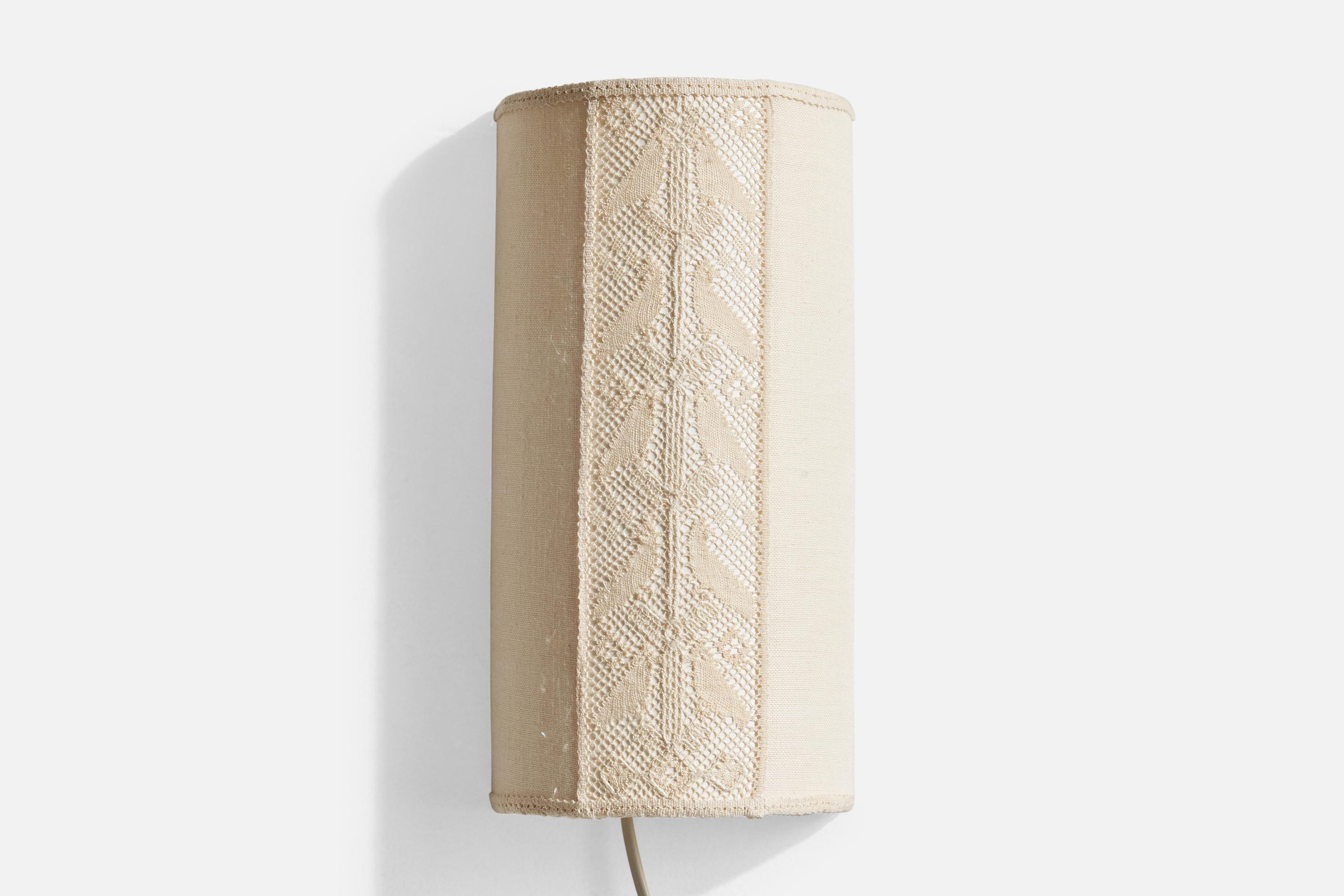 Milieu du XXe siècle Designer suédois, Design-Light, tissu, Suède, années 1960 en vente
