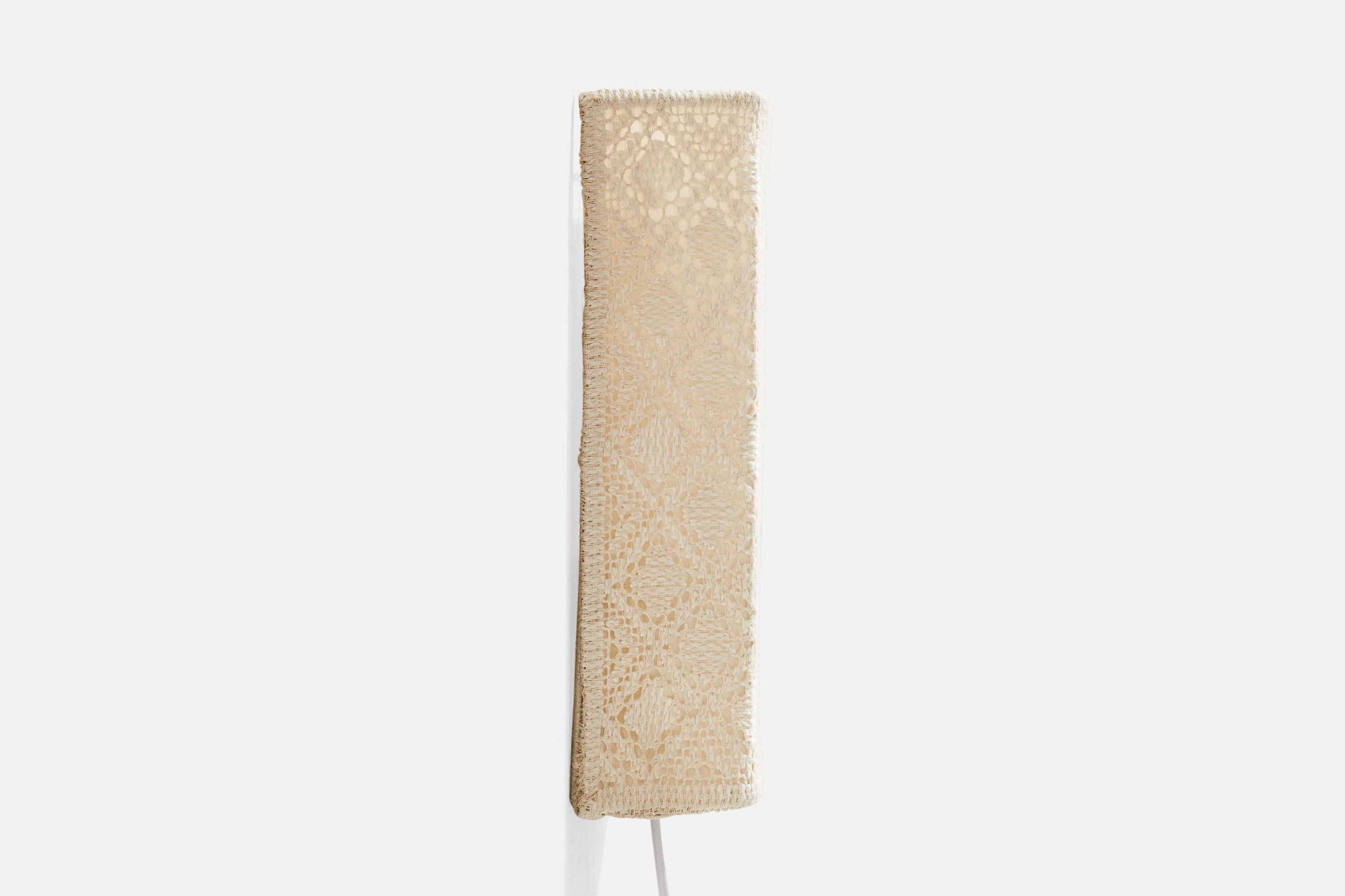 Milieu du XXe siècle Designer suédois, Design-Light, tissu, Suède, années 1960 en vente