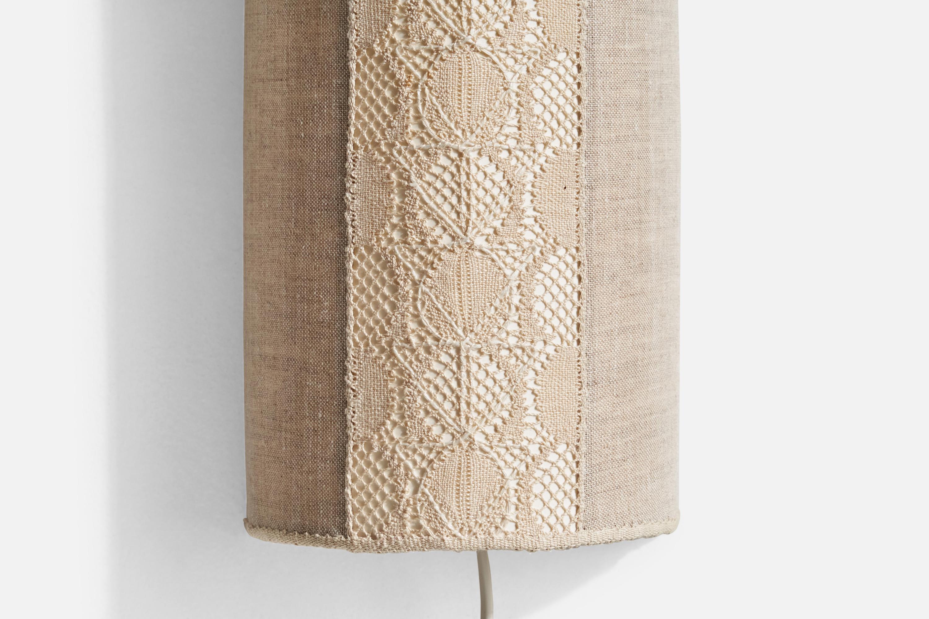 Designer suédois, Design-Light, tissu, Suède, années 1960 en vente 2