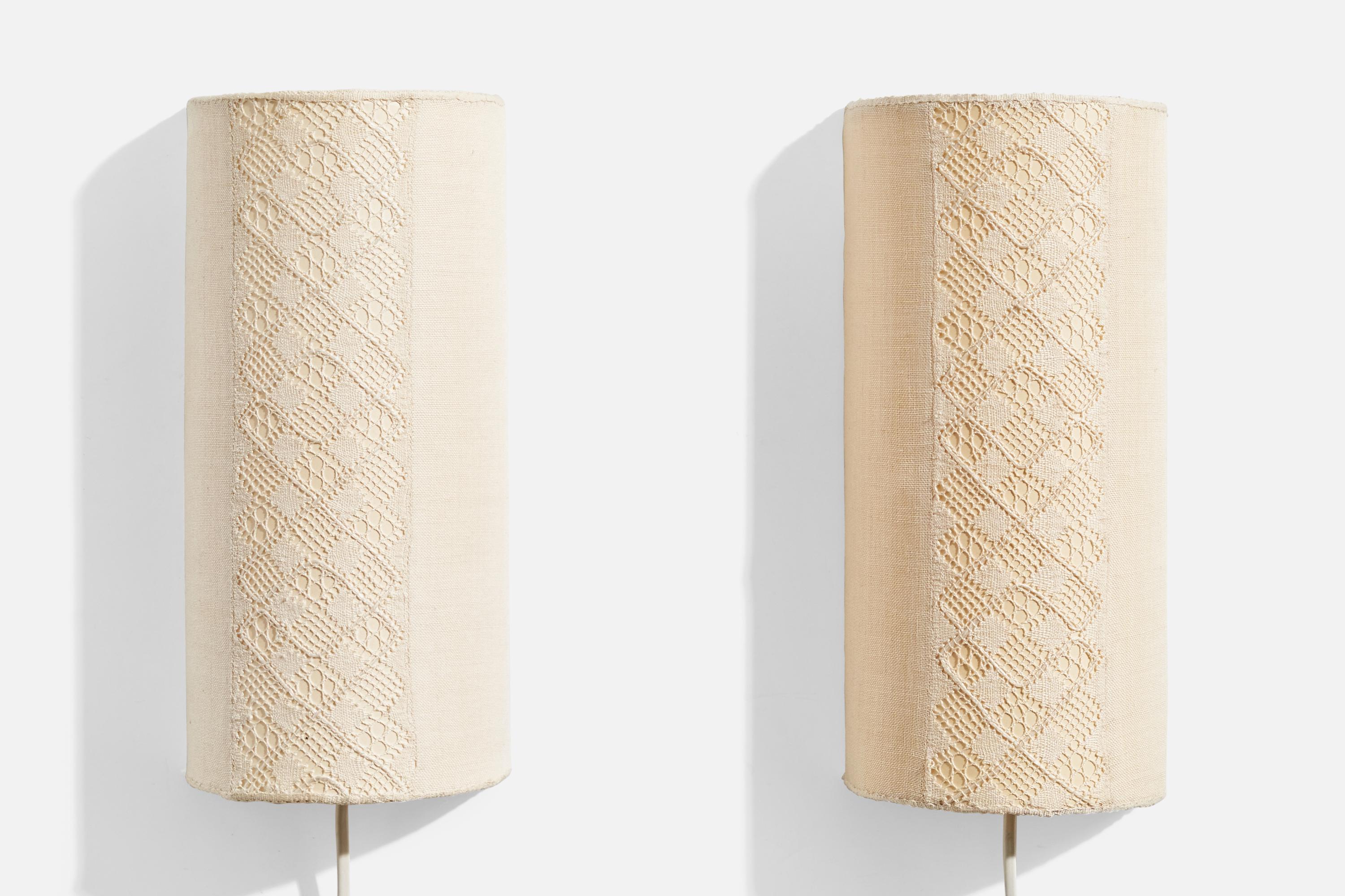 Suédois Designer suédois, Design-Light, tissu, Suède, années 1970 en vente