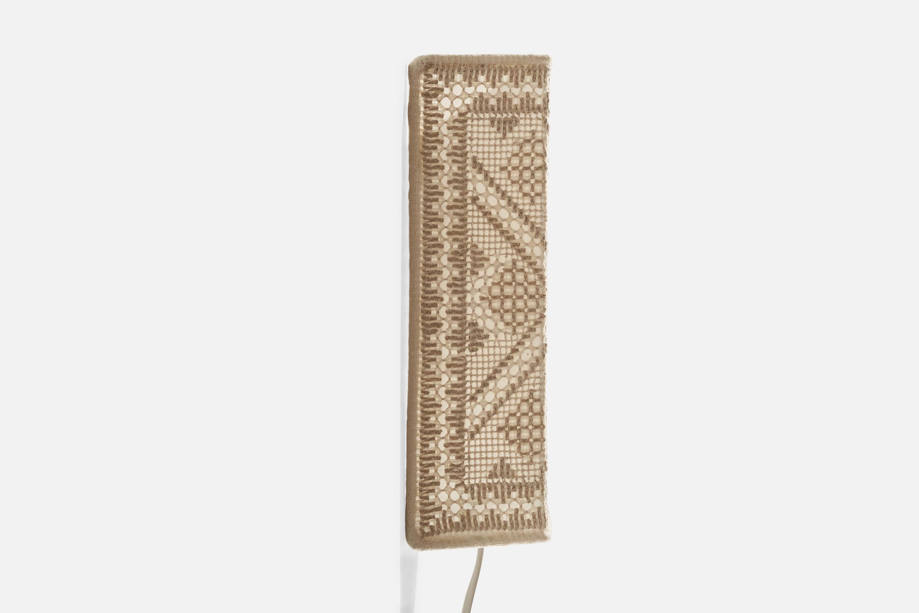 Fin du 20e siècle Designer suédois, Design-Light, tissu, Suède, années 1970 en vente