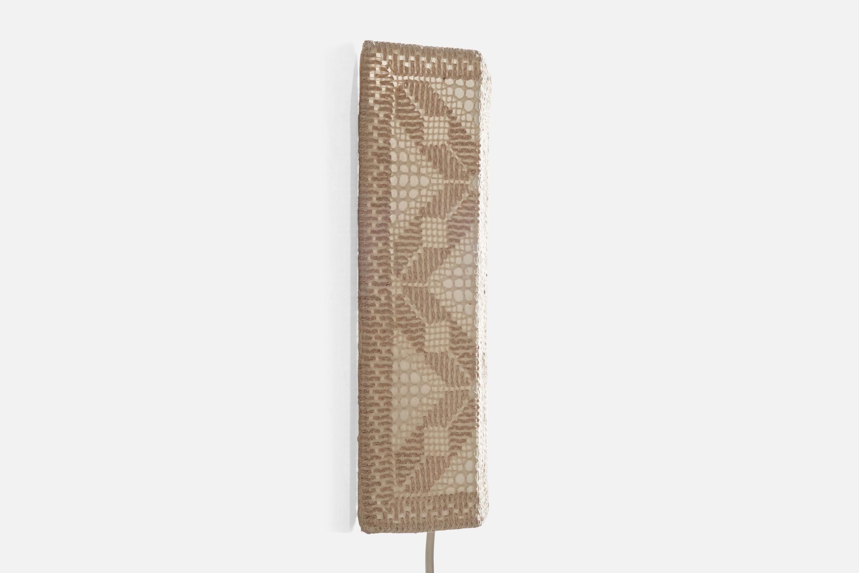 Fin du 20e siècle Designer suédois, Design-Light, tissu, Suède, années 1970 en vente
