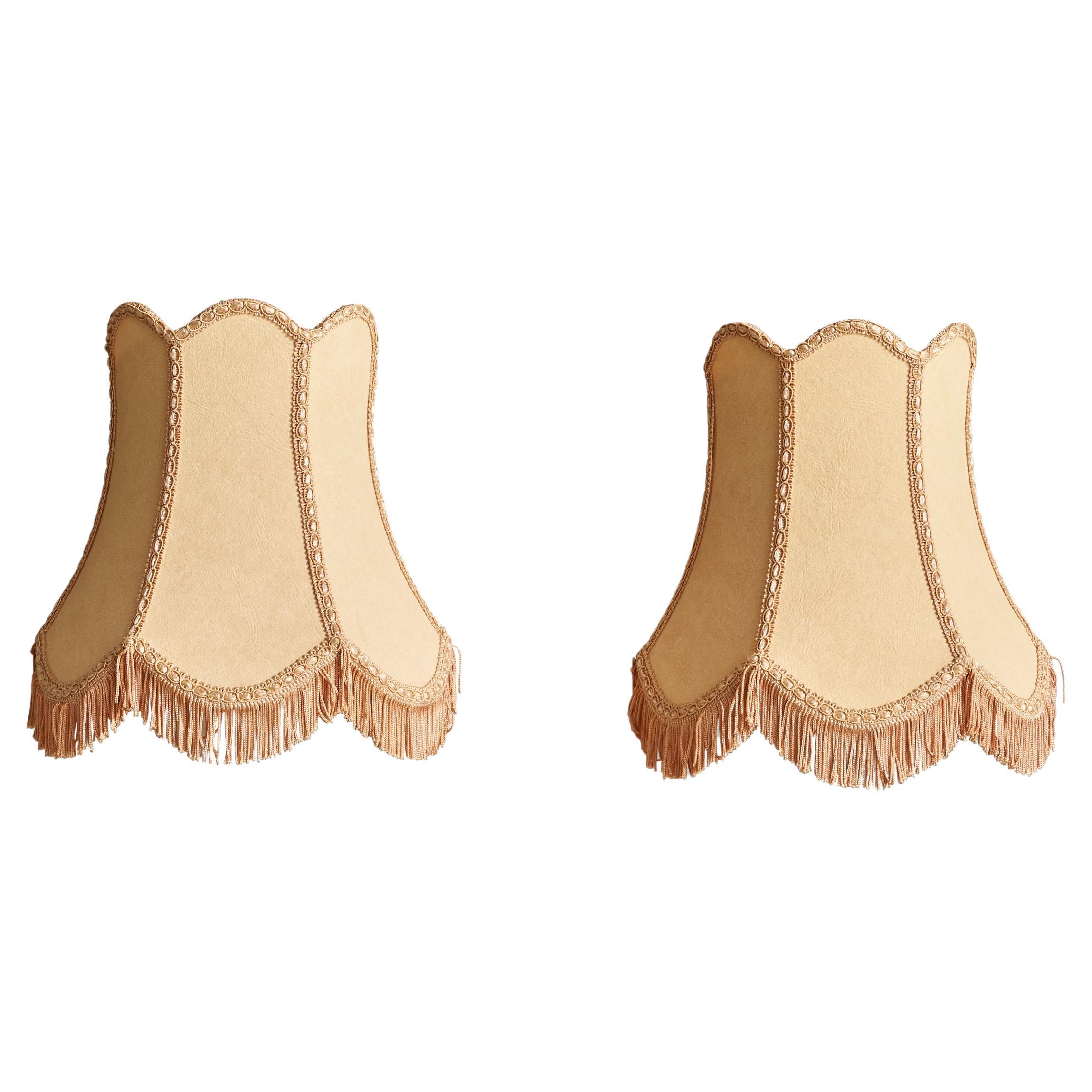Schwedischer Designer, Wall Lights, Stoff, Schweden, 1970er Jahre