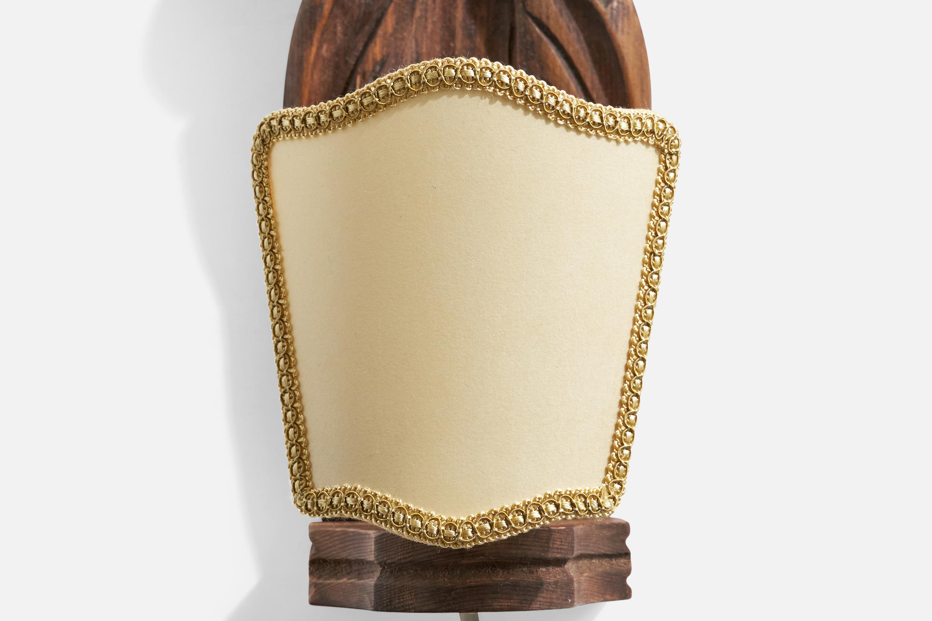 Designer suédois, Lights, Pin, Tissu, Suède, 1942 en vente 1