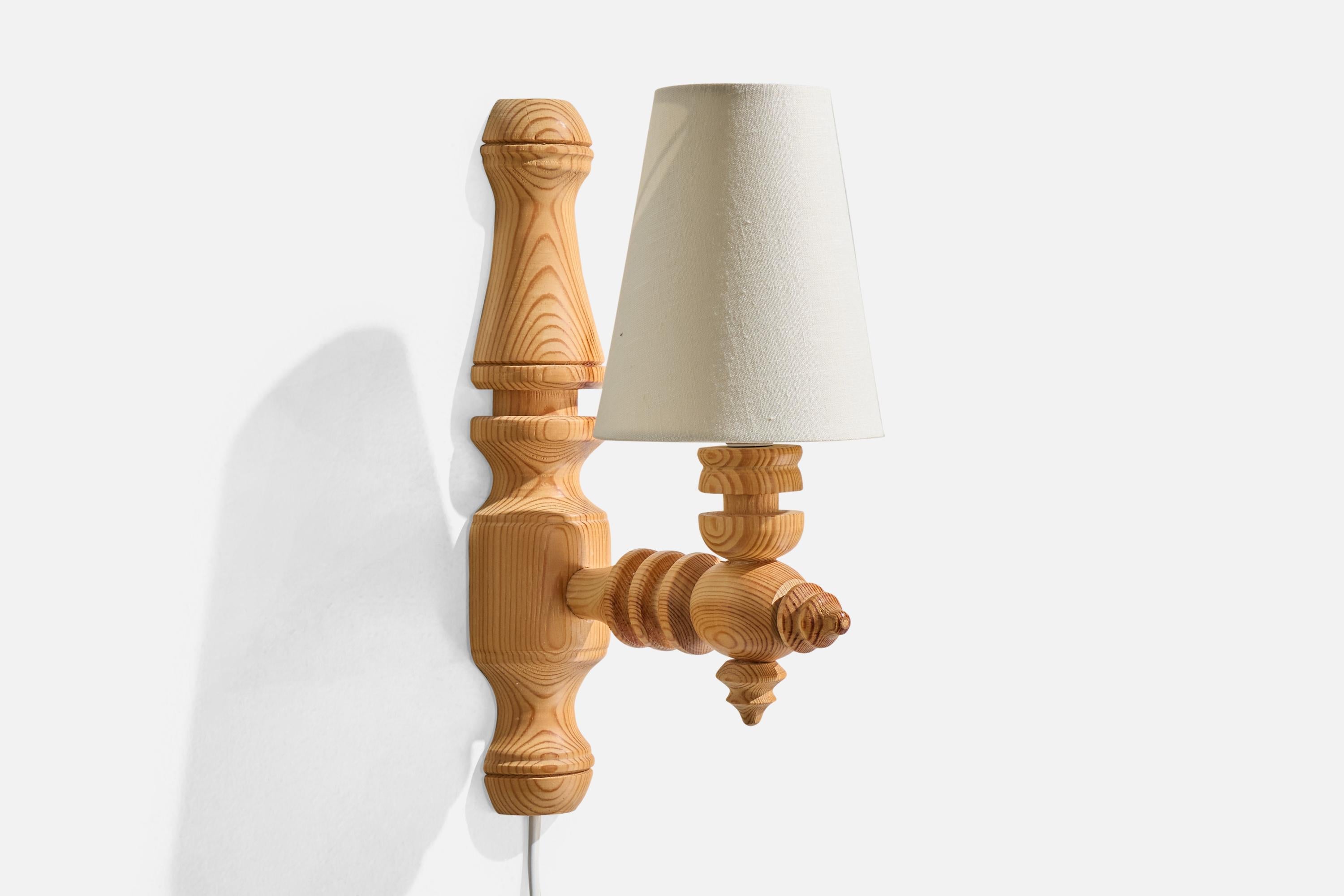 Suédois Designer suédois, Lights, Pin, Tissu, Suède, 1970 en vente