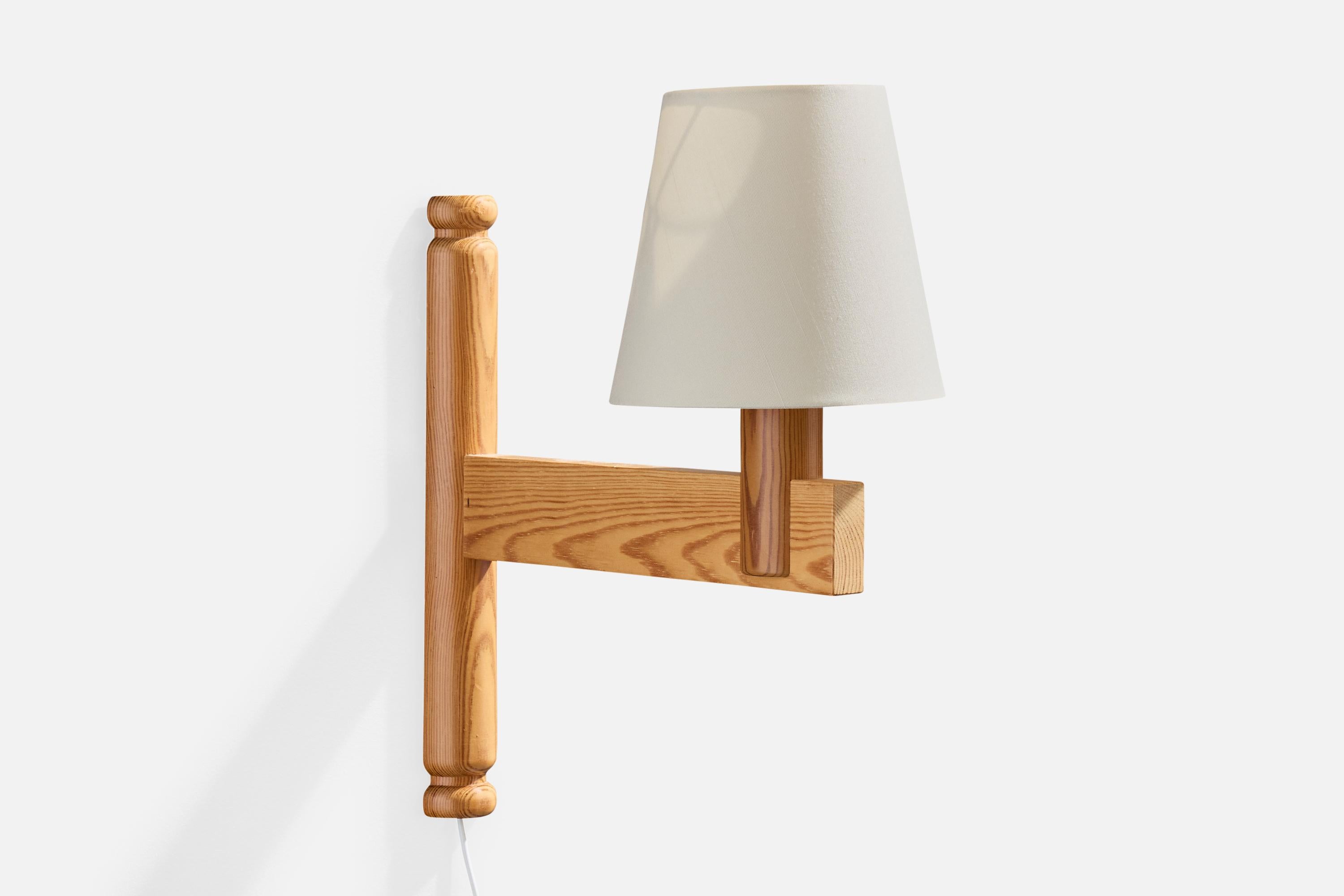 Suédois Designer suédois, Lights, Pin, Tissu, Suède, 1970 en vente