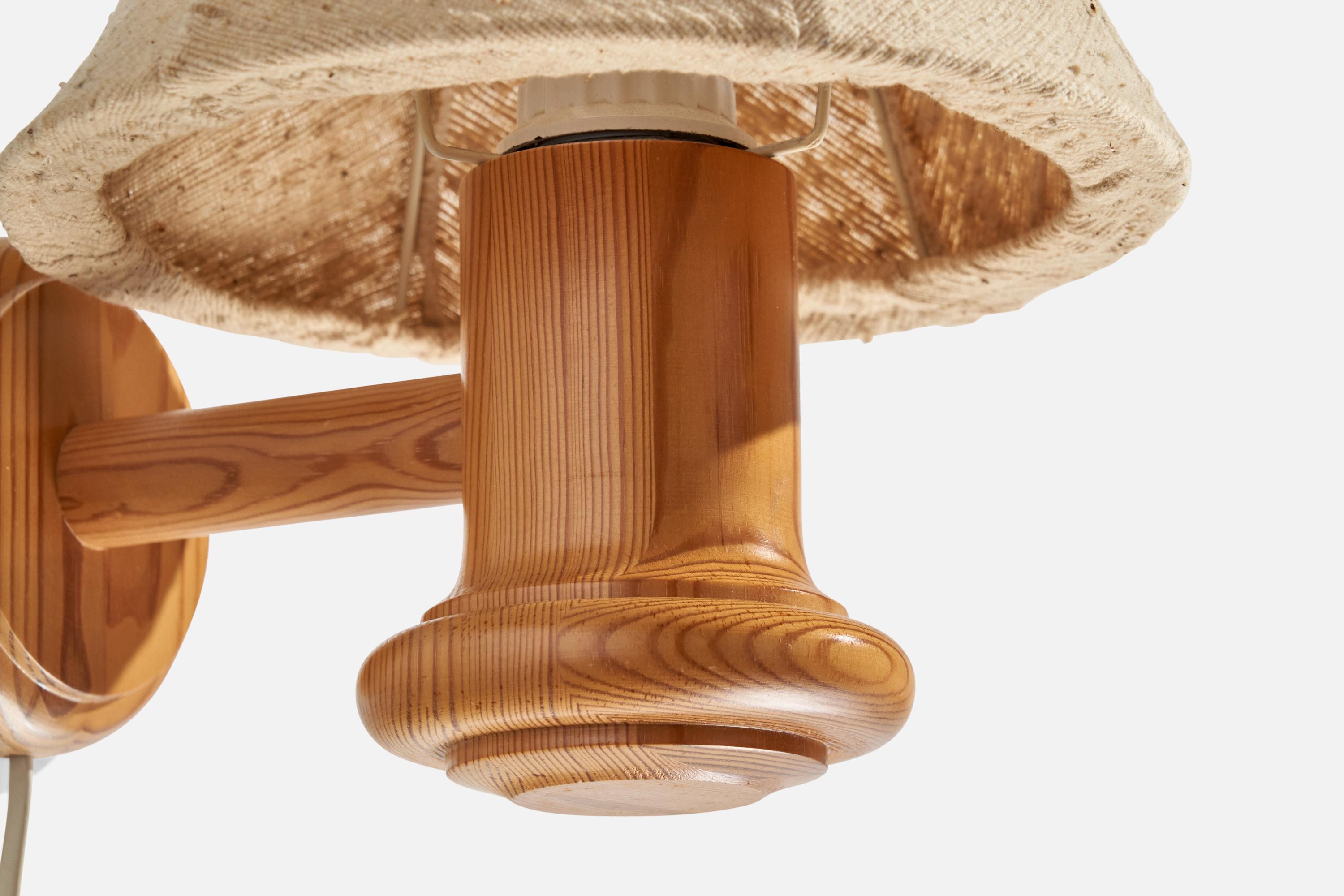 Designer suédois, Lights, Pin, Tissu, Suède, 1970 en vente 2