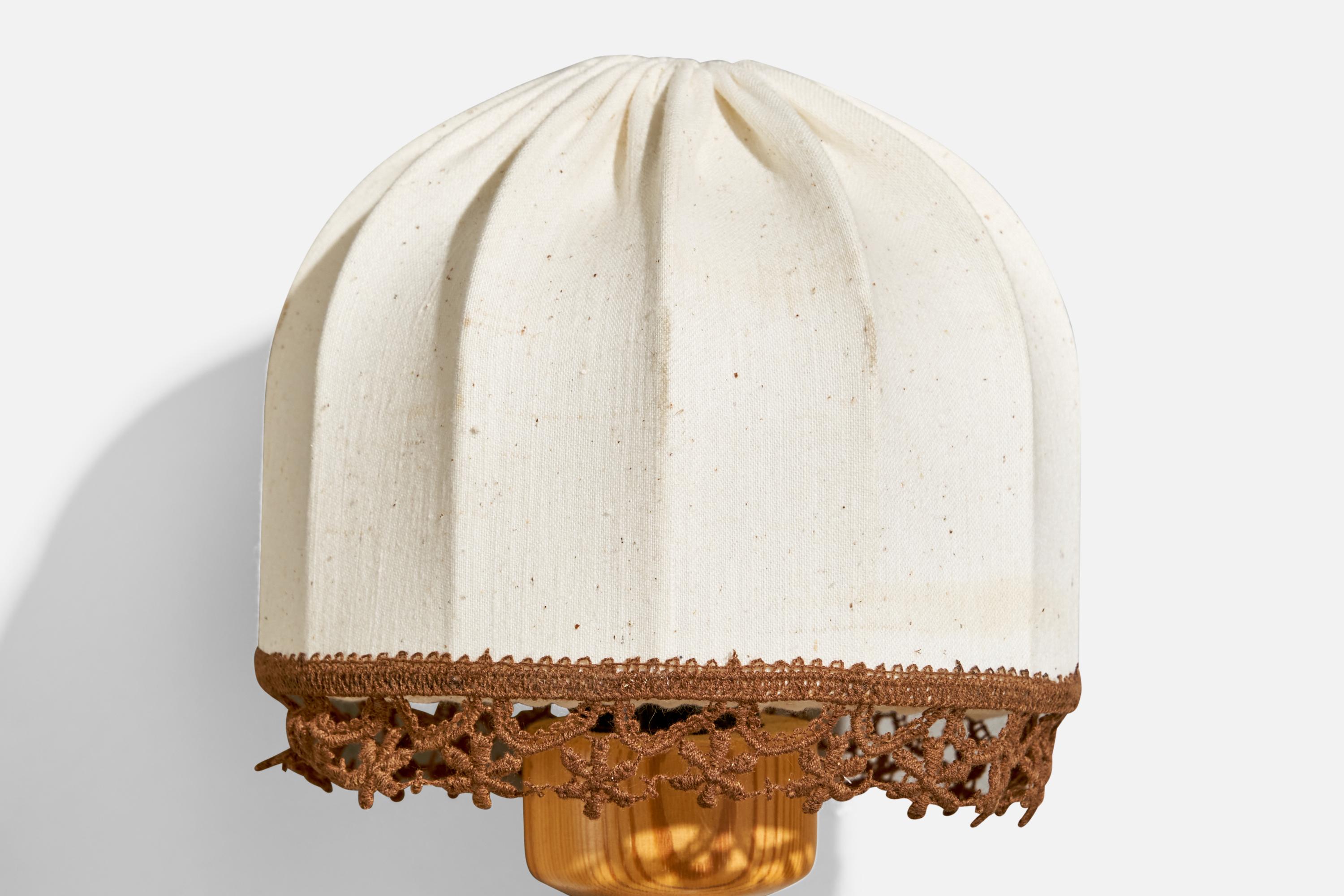 Designer suédois, Lights, Pin, Tissu, Suède, 1970 en vente 2