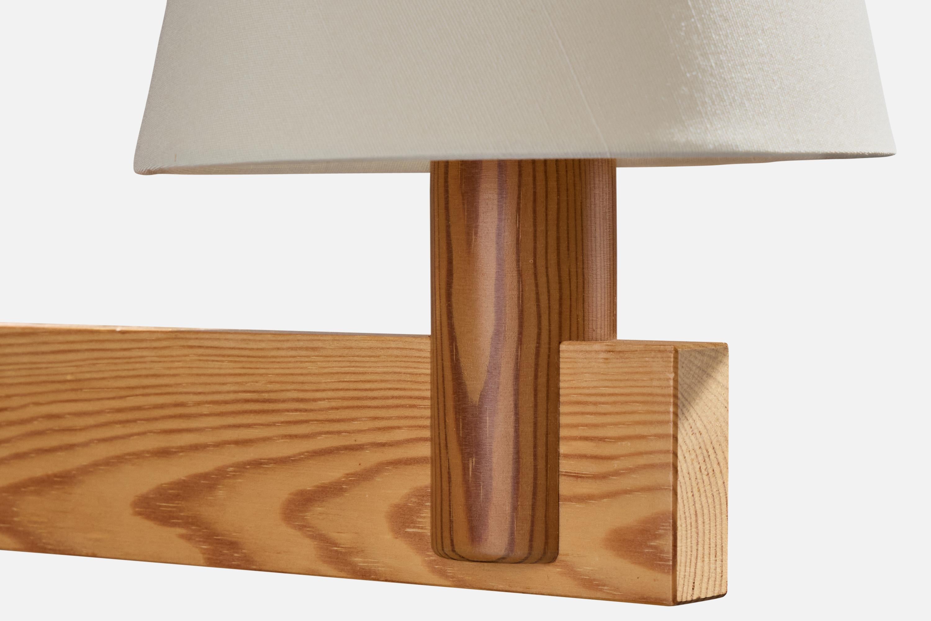 Designer suédois, Lights, Pin, Tissu, Suède, 1970 en vente 2