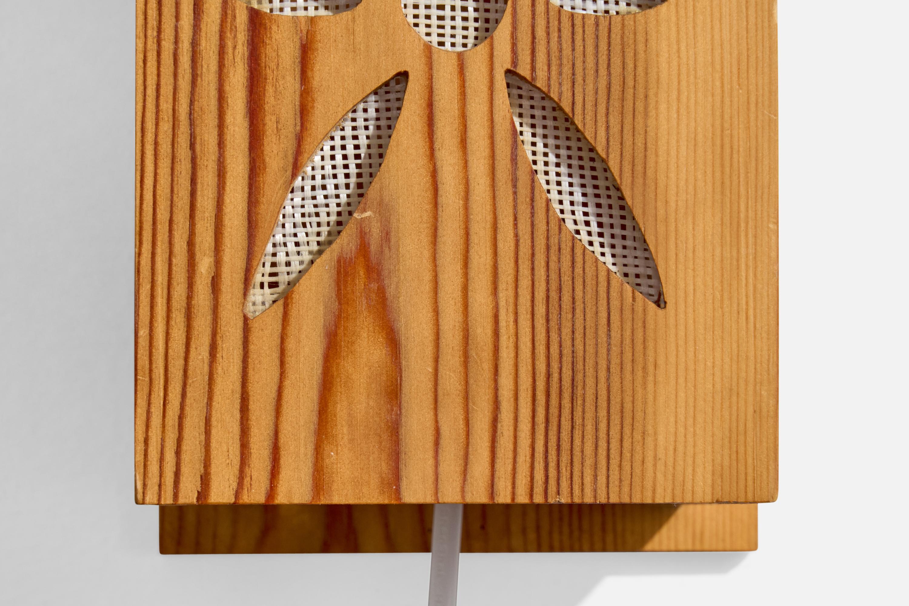 Design/One, Lights, pin, raphia, Suède, années 1980 en vente 3