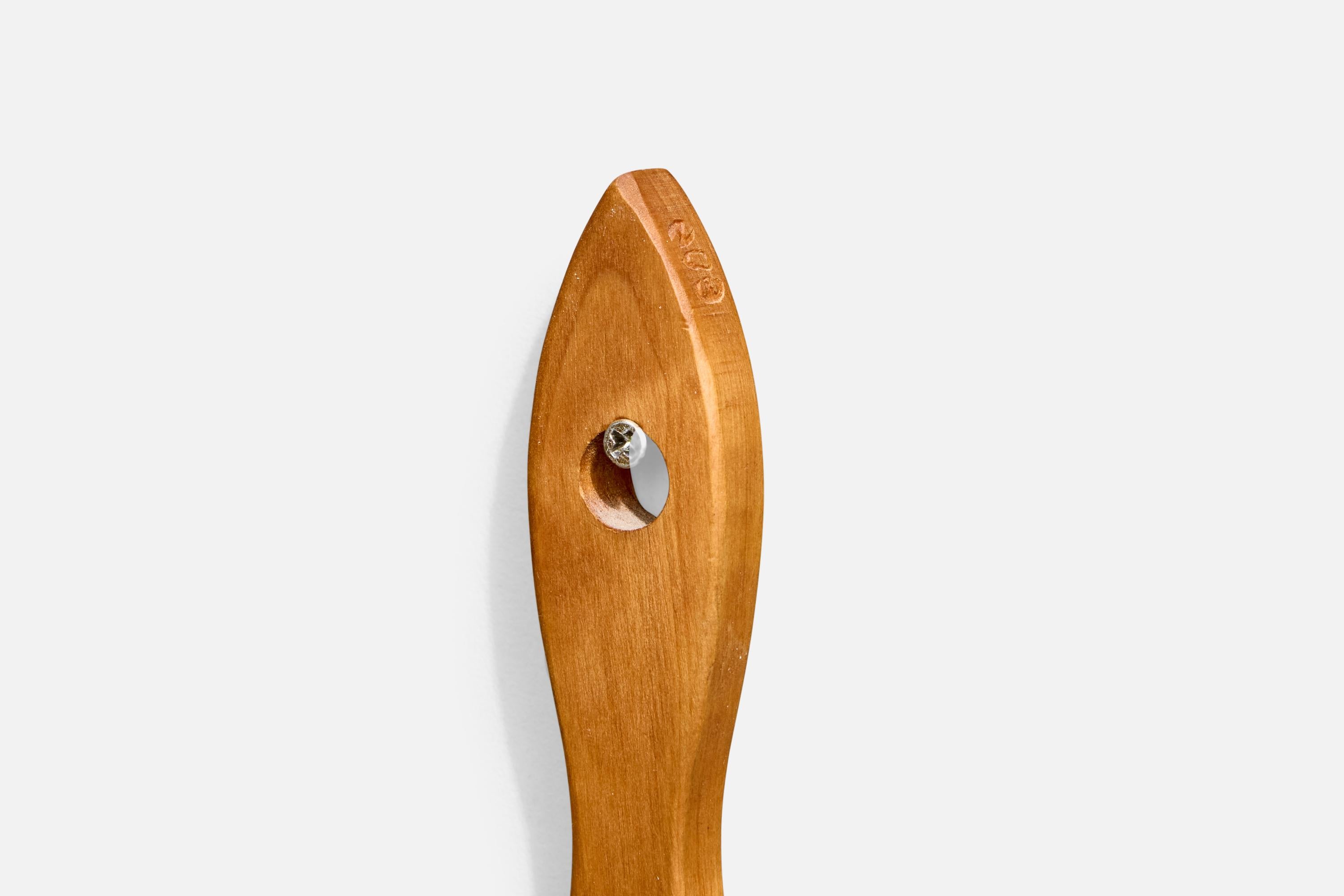Fin du 20e siècle Designer suédois, lampes murales, pin, Suède, années 1970 en vente