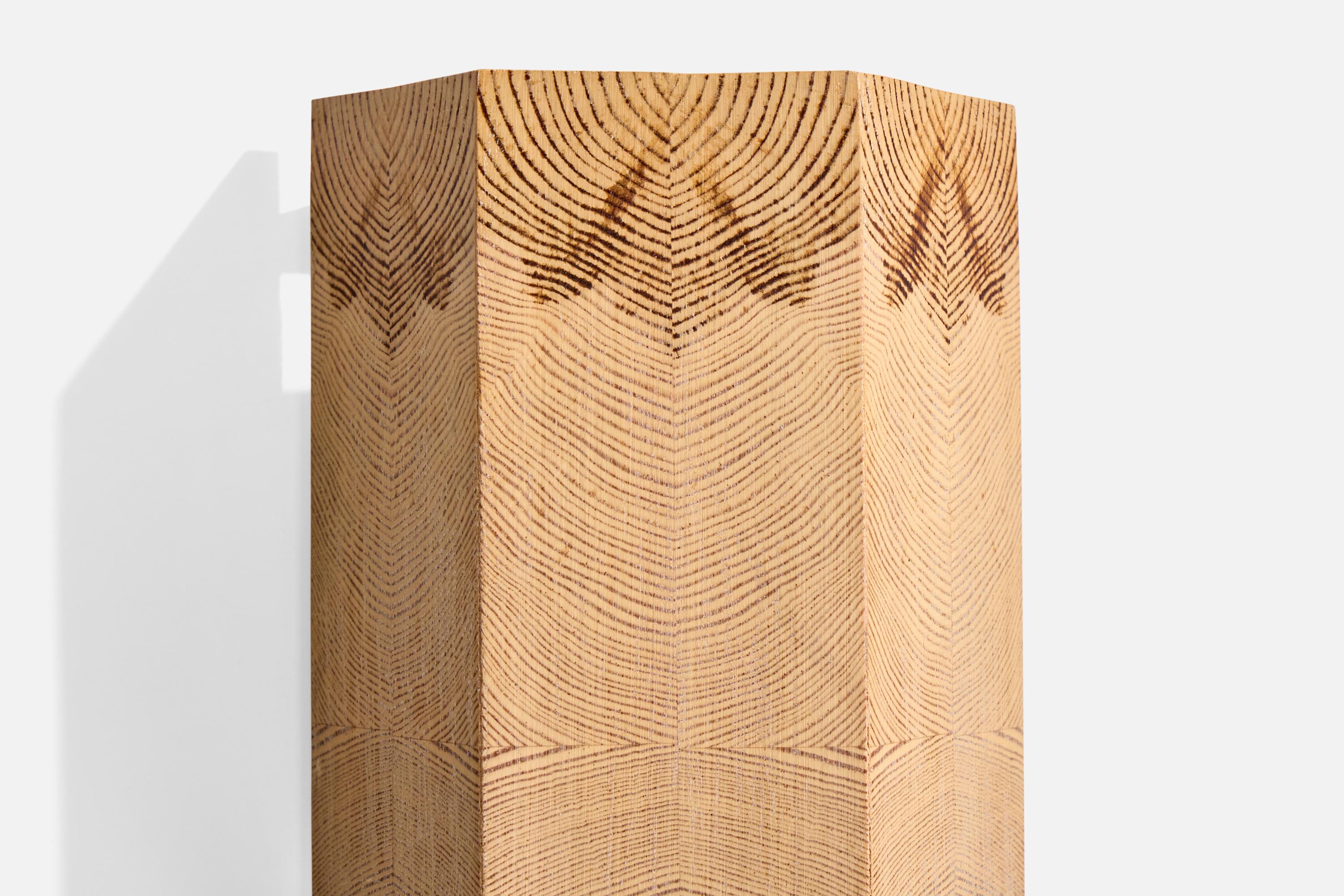 Swedish Designer, Wall Lights, Pine, Sweden, 1970s For Sale 1