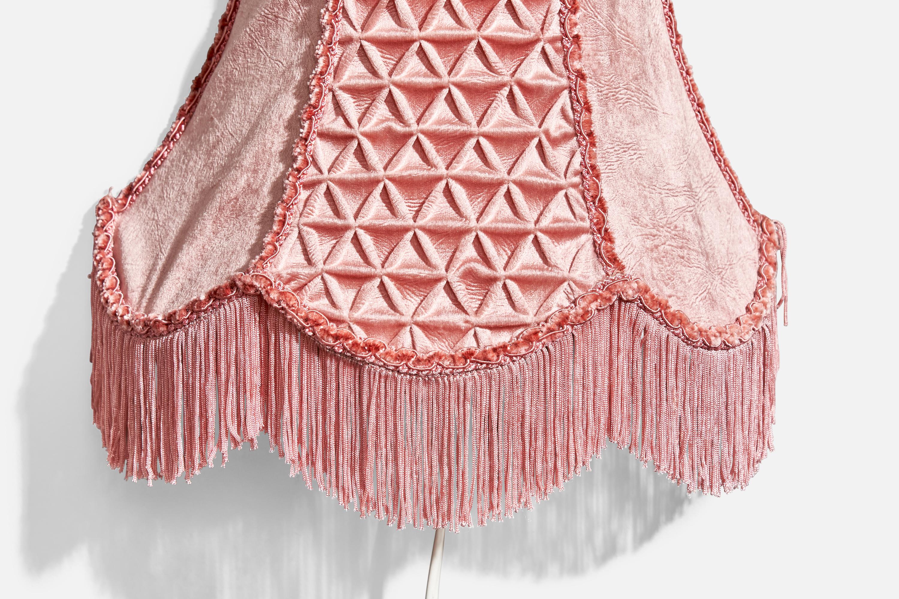 Designer suédois, Lights, velours, Corde, Suède, 1970 en vente 2