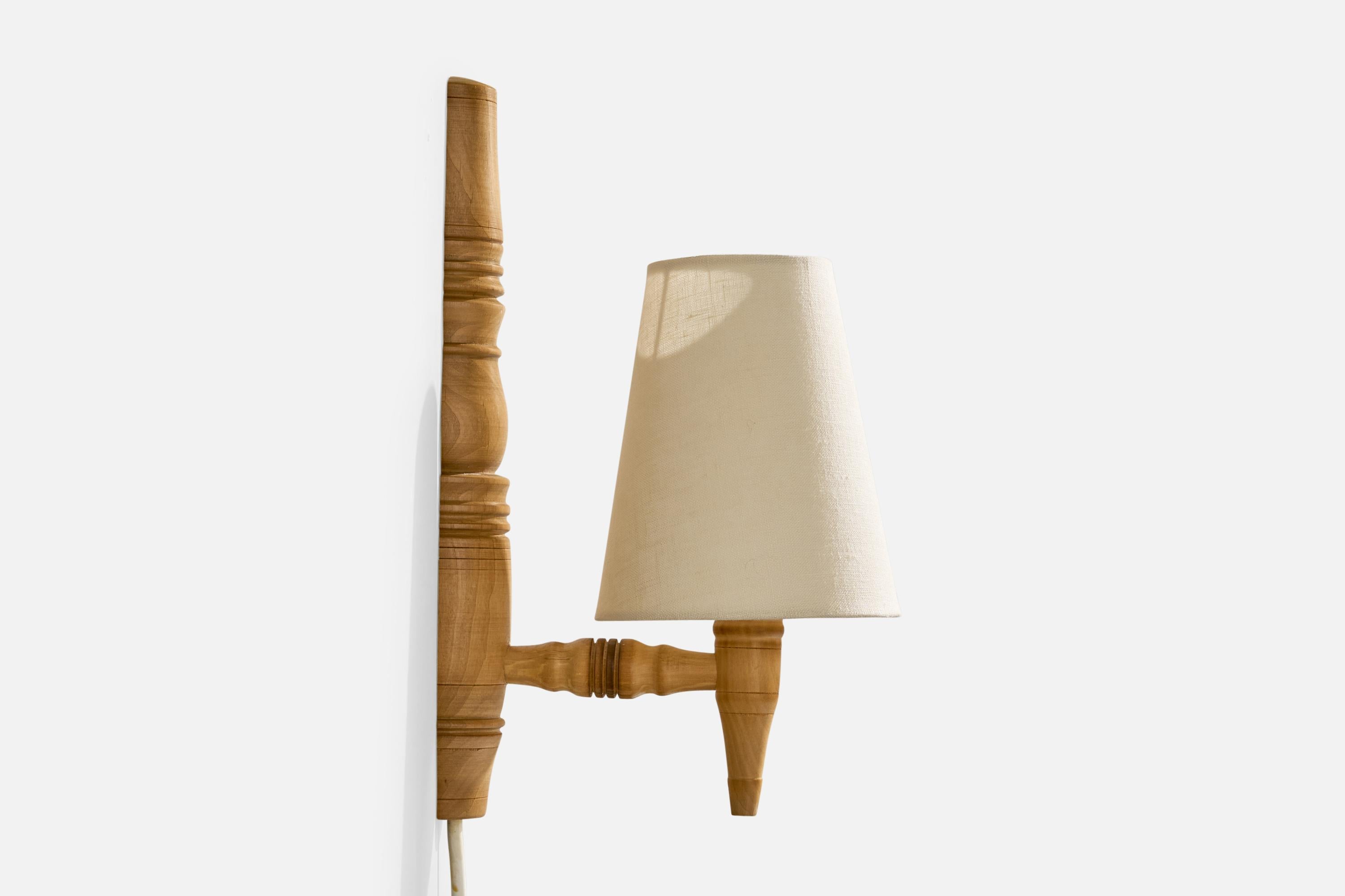 Milieu du XXe siècle Design/One, Lights, Wood, Fabrice, Suède, années 1960 en vente