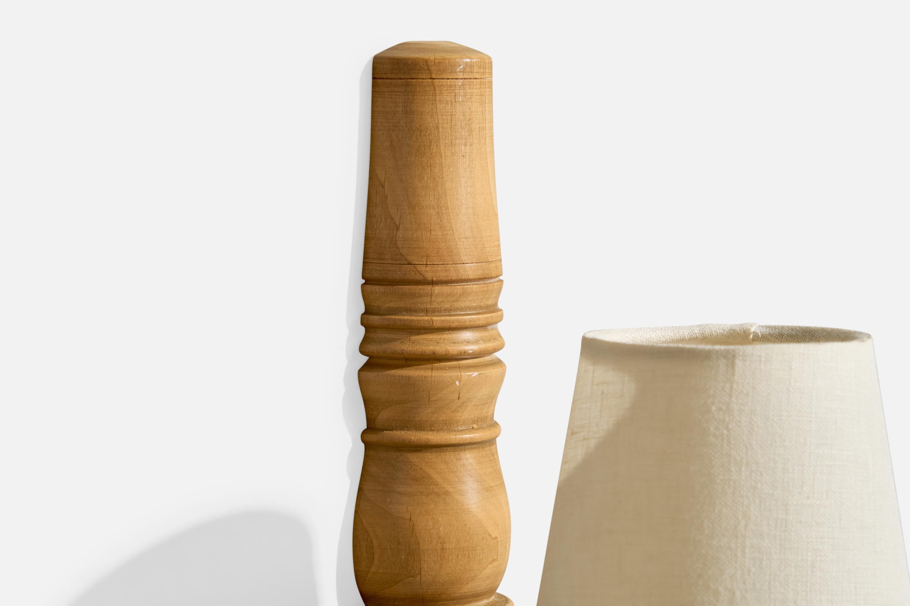 Tissu Design/One, Lights, Wood, Fabrice, Suède, années 1960 en vente