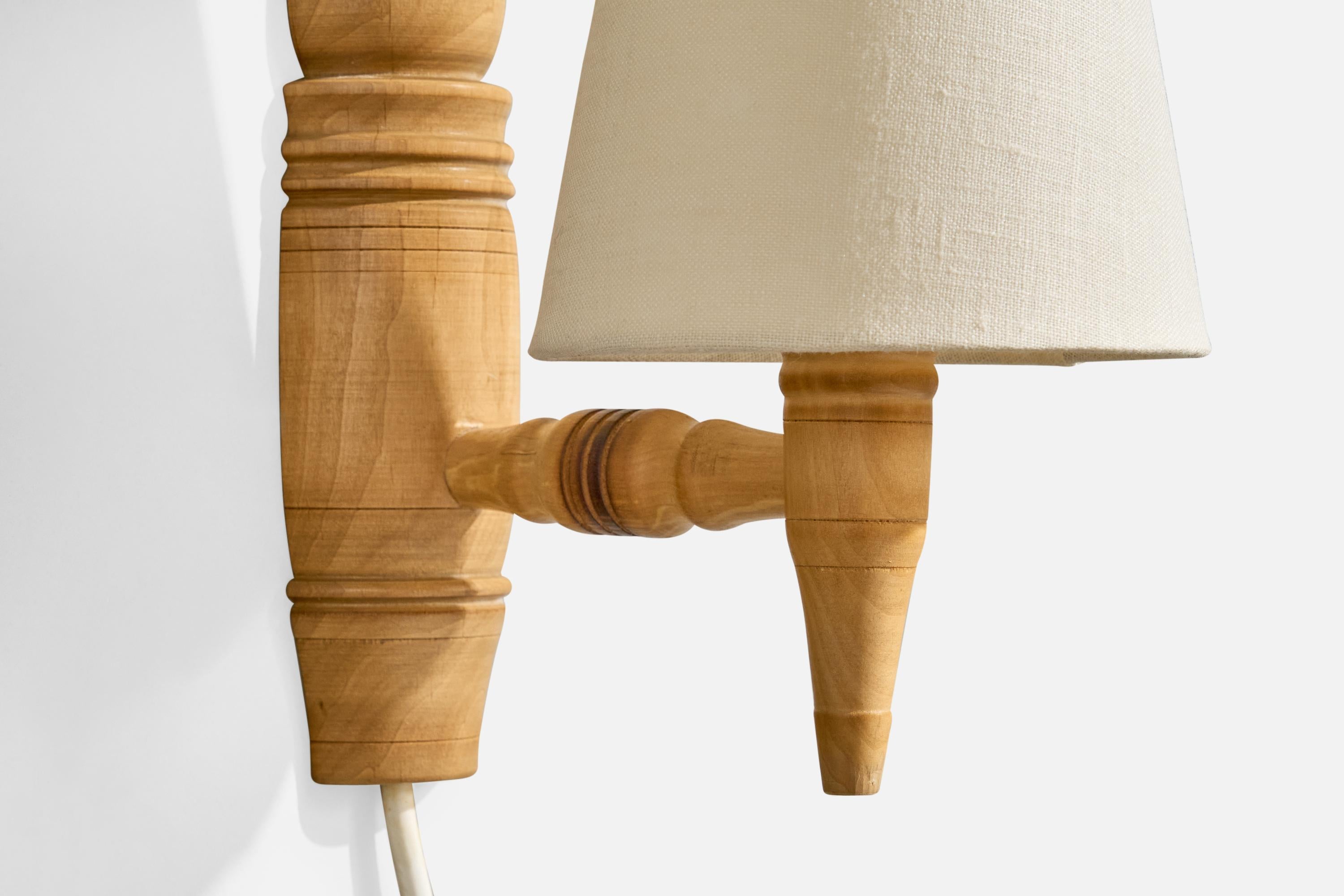 Design/One, Lights, Wood, Fabrice, Suède, années 1960 en vente 1
