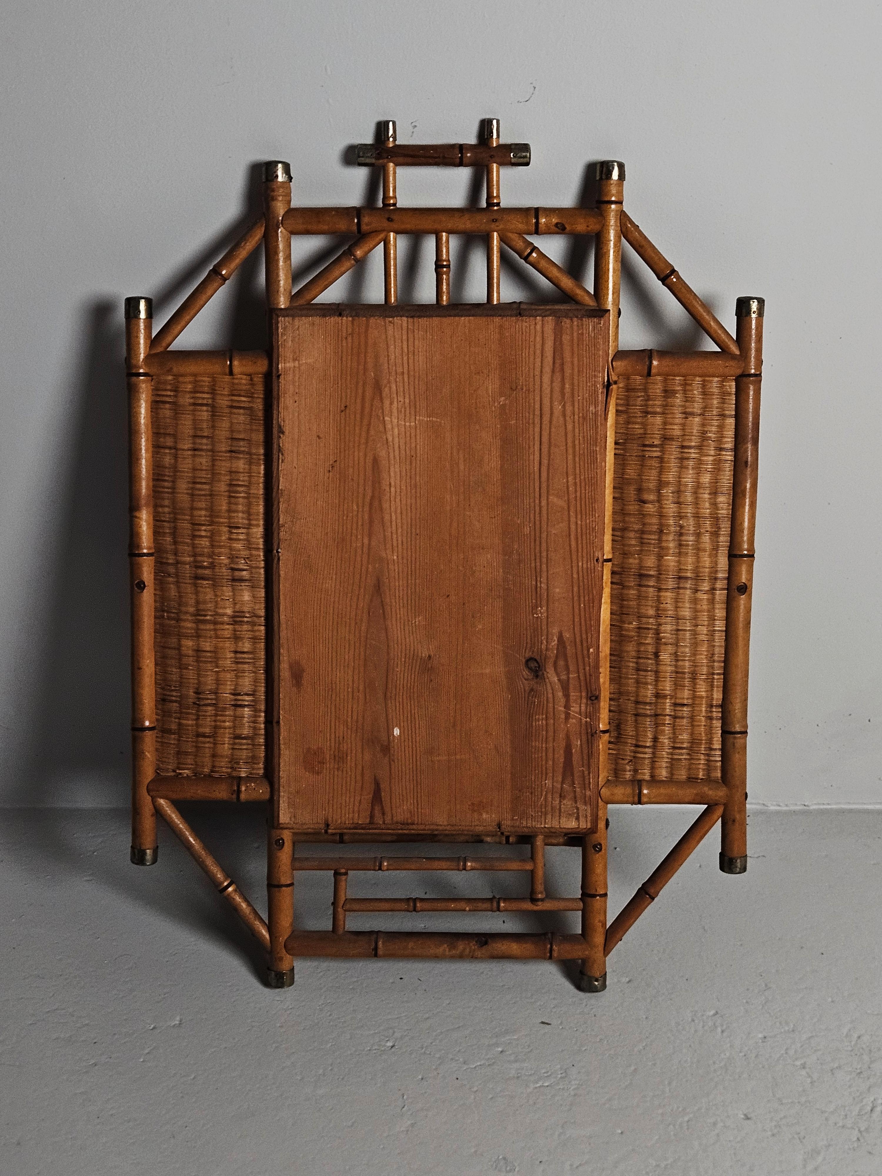 Swedish designer wall mirror by Bodafors, 1890s 2