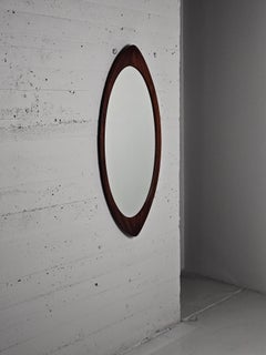 Swedish designer wall mirror by Glas & Trä, 1950s