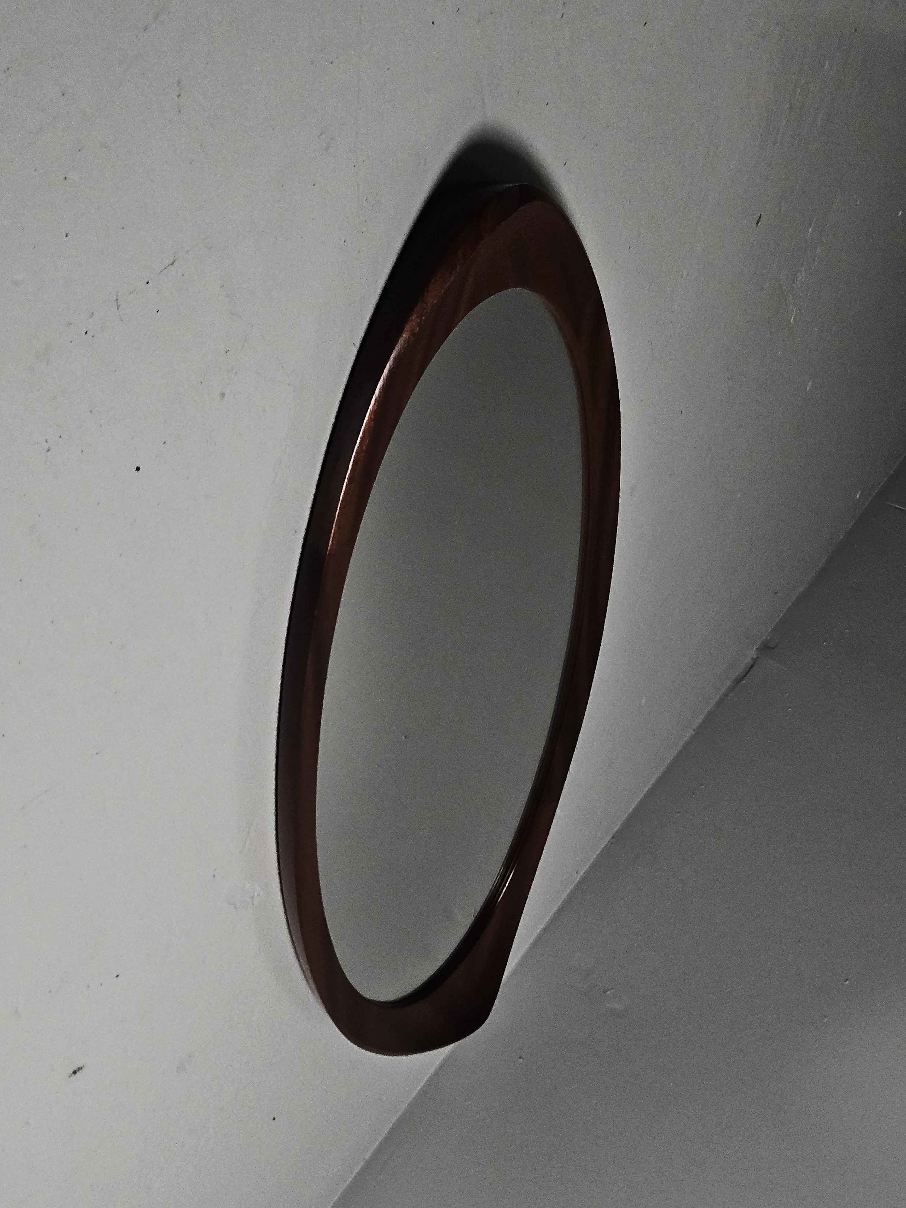 20th Century Swedish designer wall mirror by Glas & Trä, 1950s For Sale