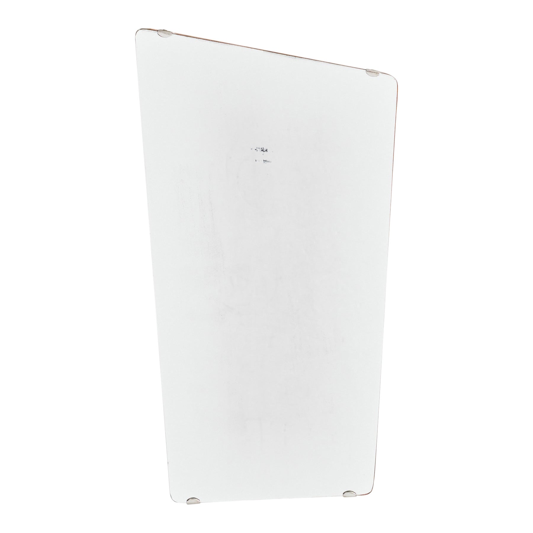 Swedish Designer, Wall Mirror, Metal, Wood, Sweden, 1950s For Sale