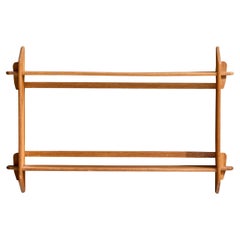 Swedish Designer, Wall Mirror, Oak, Sweden, 1960s