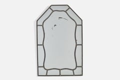 Designer svedese, specchio da parete, peltro, specchio, Svezia, 1940 ca.