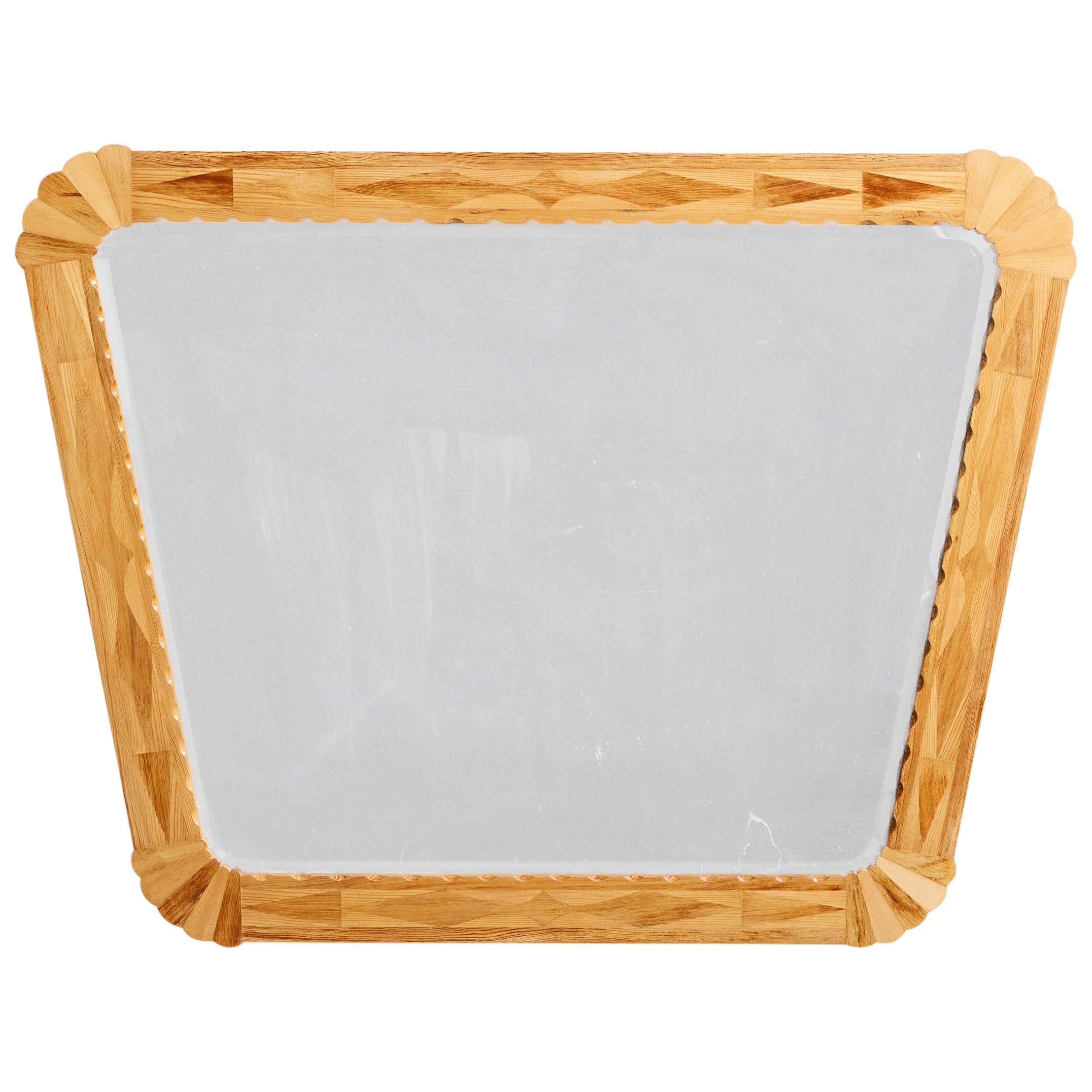 Designer svedese, specchio da parete, legno, Svezia, anni
1940