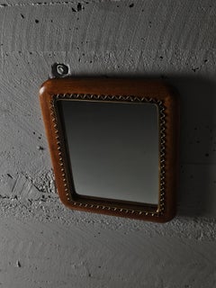 Specchio da tavolo o da parete di design svedese, anni '40