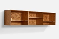 Swedish Designer, Wall Shelf, Pine, Sweden, 1960s