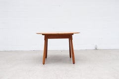 Swedish Dining Table with Baseball Bat Legs