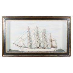 Swedish Diorama of the "Flying Cloud"