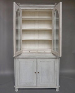 Swedish Display Cabinet with Original Glass