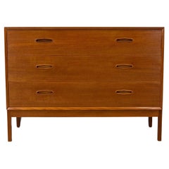Swedish Domi Teak Chest of Drawers by Nils Jonsson for Hugo Troeds, 1960s